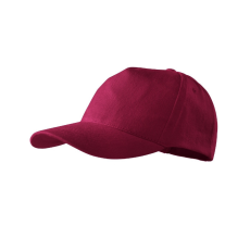 Malfini 5P sapka unisex garnet állitható