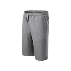 Malfini 611 Malfini Comfy férfi szabadidő rövidnadrág sötétszürke melírozott - 2XL