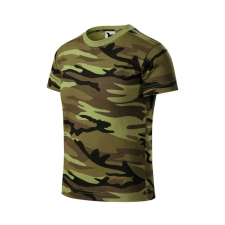MALFINI, a.s. Camouflage póló gyerek zöld terepszín 134 cm/8 éves gyerek póló