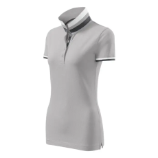 MALFINI, a.s. Collar Up galléros póló női ezüstszürke XL