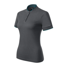 MALFINI, a.s. Diamond galléros póló női light anthracite 2XL