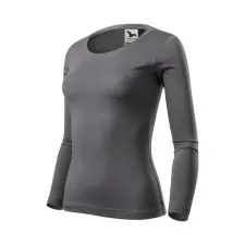 MALFINI, a.s. Fit-T LS póló női acélszürke 2XL női póló