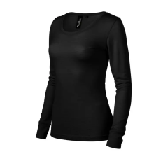 MALFINI, a.s. Merino Rise LS póló női fekete 2XL
