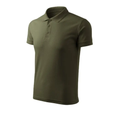 MALFINI, a.s. Pique Polo Free galléros póló férfi military M