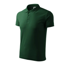 MALFINI, a.s. Pique Polo galléros póló férfi dark green M