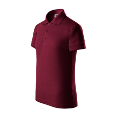 MALFINI, a.s. Pique Polo galléros póló gyerek garnet 122 cm/6 éves