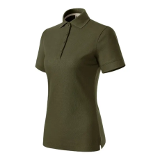 MALFINI, a.s. Prime (GOTS) galléros póló női military XL