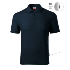 MALFINI, a.s. Reserve galléros póló férfi tengerészkék 02 (brand label) XL
