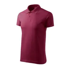 MALFINI, a.s. Single J. galléros póló férfi garnet 2XL férfi póló