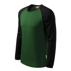 MALFINI, a.s. Street LS póló unisex üvegzöld 3XL