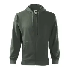 MALFINI, a.s. Trendy Zipper felső férfi sötét palakő 2XL