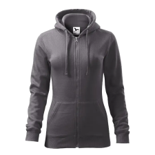 MALFINI, a.s. Trendy Zipper felső női acélszürke 2XL női pulóver, kardigán