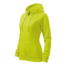 MALFINI, a.s. Trendy Zipper felső női lime S női pulóver, kardigán