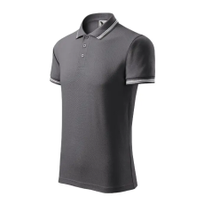 MALFINI, a.s. Urban galléros póló férfi acélszürke 3XL