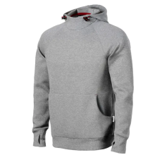 MALFINI, a.s. Vertex Hoodie felső férfi sötétszürke melírozott 4XL