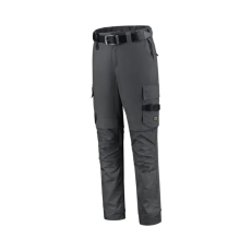 MALFINI, a.s. Work Pants Twill Cordura Stretch munkanadrág unisex sötétszürke 44