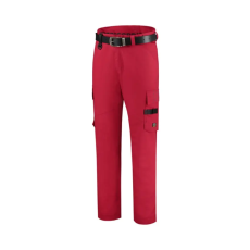 MALFINI, a.s. Work Pants Twill munkanadrág unisex piros 52