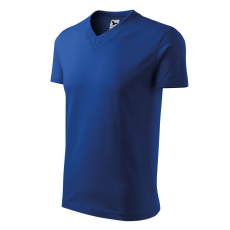 Malfini ADL102 V-nyakú póló (királykék, XL) Malfini