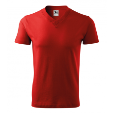 Malfini ADL102 V-nyakú póló (piros, XL) Malfini