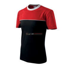 Malfini ADL109 COLORMIX Póló (fekete/piros, XL) Malfini