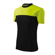 Malfini ADL109 COLORMIX Póló (lime/fekete, S) Malfini