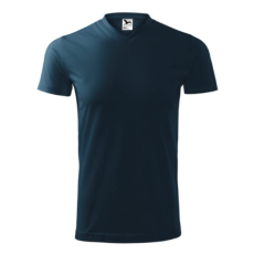 Malfini ADL111 HEAVY V-nyakú póló (tengerkék, 3XL) Malfini