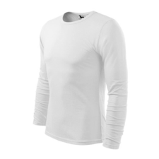 Malfini ADL119 FIT-T Hosszú ujjú férfi póló (fehér, L) Malfini munkaruha
