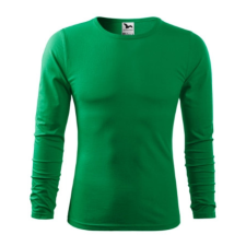 Malfini ADL119 FIT-T Hosszú ujjú férfi póló (fűzöld, S) Malfini munkaruha