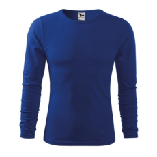 Malfini ADL119 FIT-T Hosszú ujjú férfi póló (királykék, M) Malfini