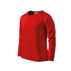 Malfini ADL121 FIT-T Hosszú ujjú gyerek póló (piros, 122 cm/6 éves) Malfini