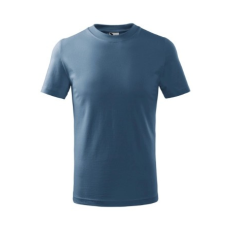 Malfini ADL138 BASIC Gyerek póló (farmerkék, 146 cm/10 éves) Malfini