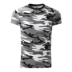 Malfini ADL144 CAMOUFLAGE Terepszínű póló (terepszín szürke, XS) Malfini