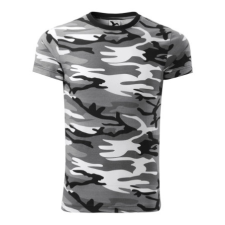 Malfini ADL144 CAMOUFLAGE Terepszínű póló (terepszín szürke, XXL) Malfini munkaruha
