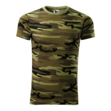 Malfini ADL144 CAMOUFLAGE Terepszínű póló (terepszín zöld, XS) Malfini munkaruha