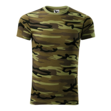 Malfini ADL144 CAMOUFLAGE Terepszínű póló (terepszín zöld, XXL) Malfini