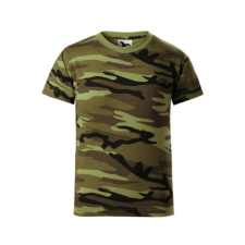 Malfini ADL149 CAMOUFLAGE Terepszínű gyerek póló (terepszín zöld, 110 cm/4 éves) Malfini gyerek póló