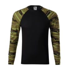 Malfini ADL166 CAMOUFLAGE Terepszínű póló - hosszú ujjú (terepszín zöld, XS) Malfini - KIFUTÓ TERMÉK!!! munkaruha