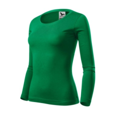 Malfini ADL169 FIT-T Hosszú ujjú női póló (fűzöld, XS) Malfini