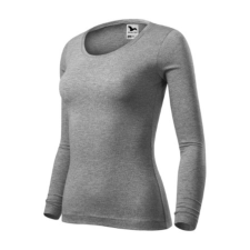 Malfini ADL169 FIT-T Hosszú ujjú női póló (sötétszürke, XL) Malfini munkaruha