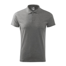 Malfini ADL202 SINGLE J. Galléros férfi póló (sötétszürke, 3XL) Malfini