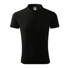 Malfini ADL203 PIQUE Galléros férfi póló (fekete, XL) Malfini