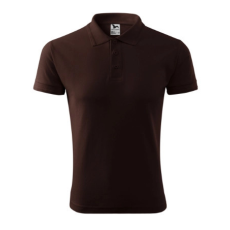 Malfini ADL203 PIQUE Galléros férfi póló (kávé, XL) Malfini