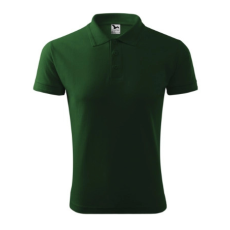 Malfini ADL203 PIQUE Galléros férfi póló (üvegzöld, 3XL) Malfini