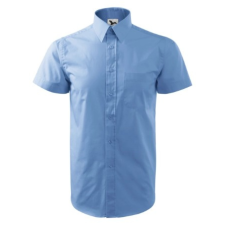Malfini ADL207 CHIC Rövid ujjú férfi ing (égszínkék, XL) Malfini munkaruha