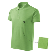 Malfini ADL212 COTTON Galléros férfi póló (borsózöld, XXL) Malfini