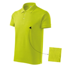 Malfini ADL212 COTTON Galléros férfi póló (lime, 3XL) Malfini