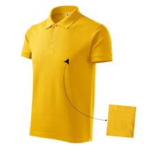 Malfini ADL212 COTTON Galléros férfi póló (sárga, 3XL) Malfini munkaruha