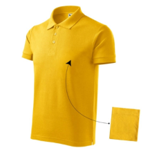 Malfini ADL212 COTTON Galléros férfi póló (sárga, XL) Malfini