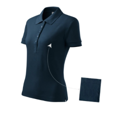 Malfini ADL213 COTTON Galléros női póló (tengerkék, XXL) Malfini