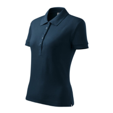 Malfini ADL216 COTTON HEAVY Galléros női póló (tengerkék, XS) Malfini